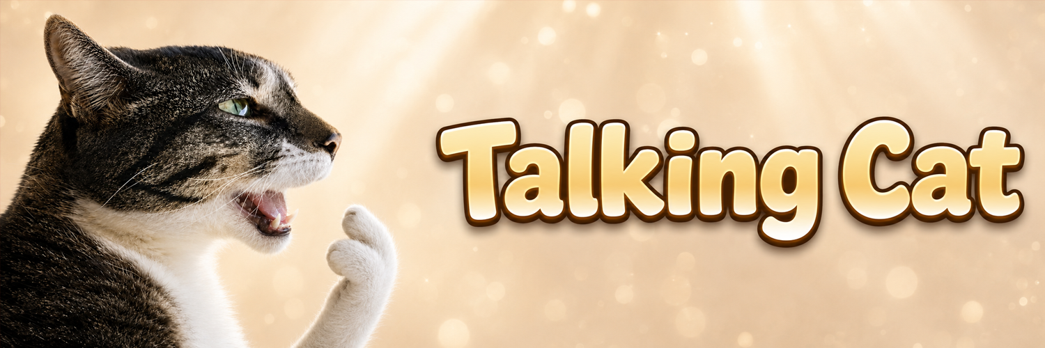 Talking Cat banner